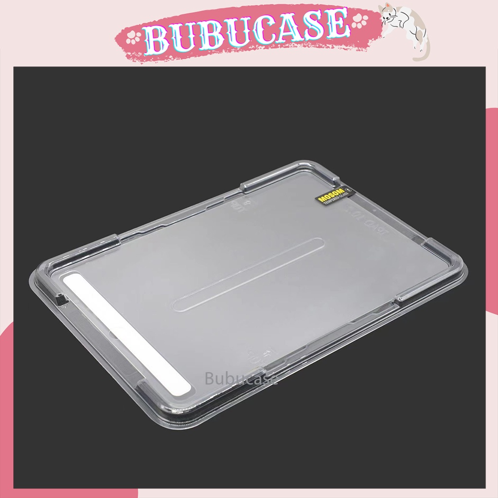 Kính Cường Lực Khuôn Tự Dán Cho iPad Cho Gen 5/6/7/8/9/10, Air 1/2/4/5, Pro 11", Pro 12.9" - Full Màn Hình