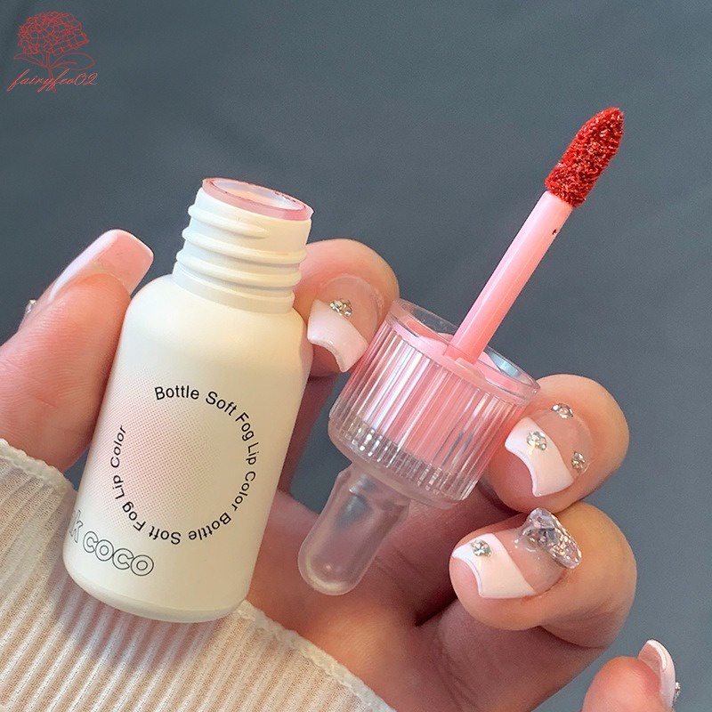 Pink Coco Son Môi 6 Màu Tùy Chọn Không Phai Nhanh Khô Lâu Trôi Tiện Dụng