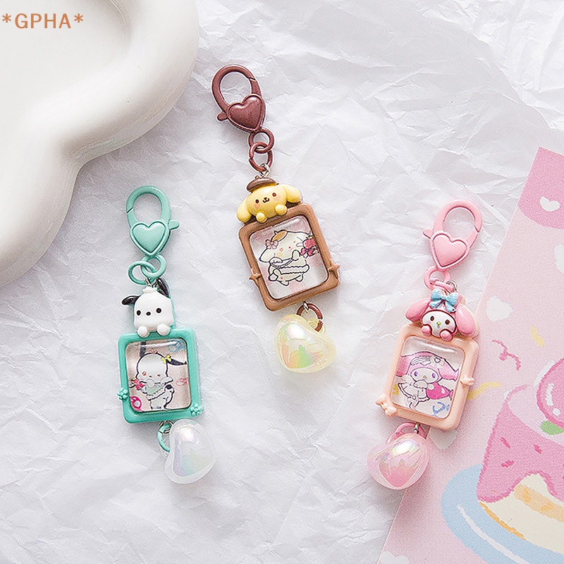 Gpha > sanrio kawaii kuromi cinnamoroll Móc Chìa Khóa Trang Trí Balo Đi Học Dễ Thương Cho Bé Trai Và Bé Gái Mới