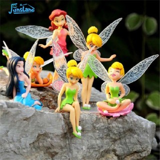 6 mô hình búp bê công chúa tinker bell xinh xắn