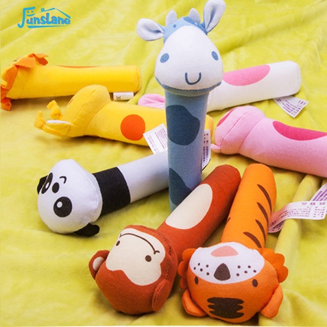 Funslane Đồ Chơi Lúc Lắc Hình Động Vật Hoạt Hình Đáng Yêu Cho Trẻ Em