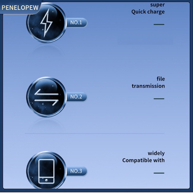 Hw Dây Cáp Sạc Nhanh 60w 1m / 2m Cho Điện Thoại / laptop