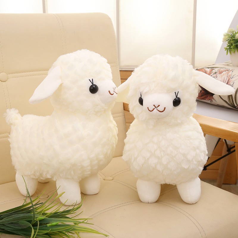 Dễ Thương Thú Nhồi Bông Hình Lạc Đà alpaca Đáng Yêu