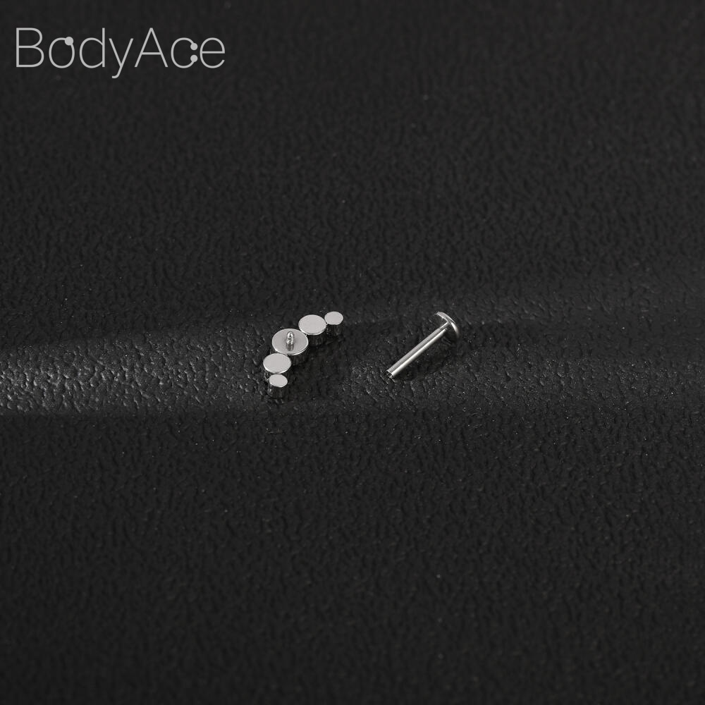 Bodyace 1 Khuyên Tai 16g g23 Bằng Thép Titan Hình Bướm Mặt Trăng Trái Tim