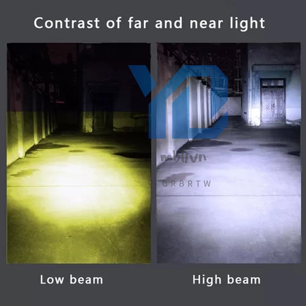 Bộ 2 Đèn led Chiếu Sáng Đèn Pha Chống Nước 10-80v Dành Cho Xe Hơi / Tàu Thuyền / atv / atv