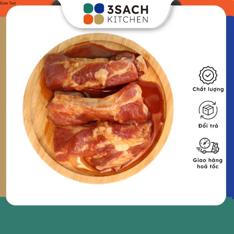 [RTC] Sườn Non Ướp BBQ (Túi 300G)