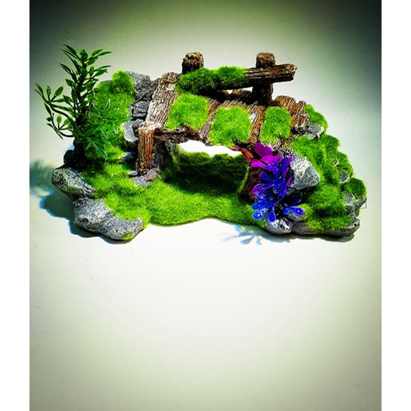 Hòn Non Bộ Trang Trí Bể Cá