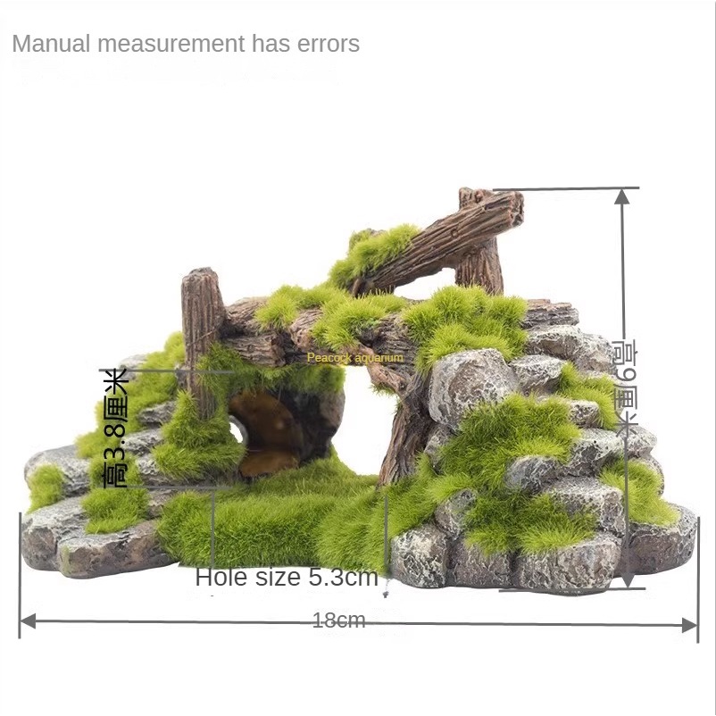 Hòn Non Bộ Trang Trí Bể Cá