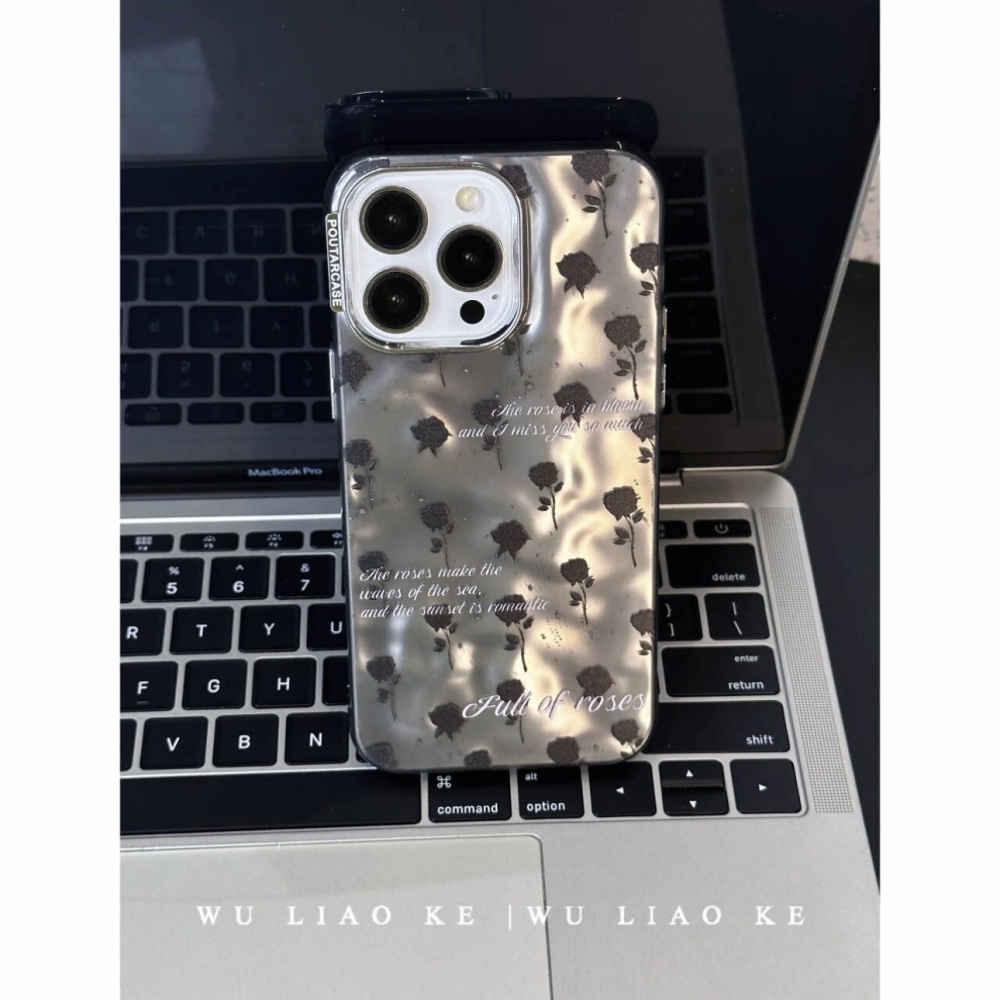 Ốp Điện Thoại In Họa Tiết Hoa Chống Rơi Cho apple Iphone 14promax 13 11 14pro 13pro 14