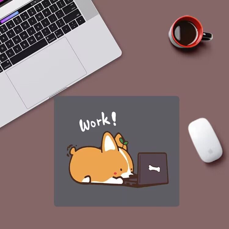 Tấm Lót Chuột Và Bàn Phím Chơi Game Dày Dặn In Hình Hoạt Hình Dễ Thương