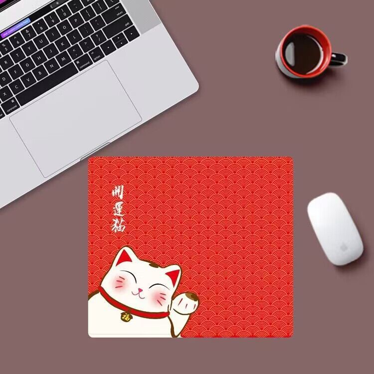 Tấm Lót Chuột Và Bàn Phím Chơi Game Dày Dặn In Hình Hoạt Hình Dễ Thương