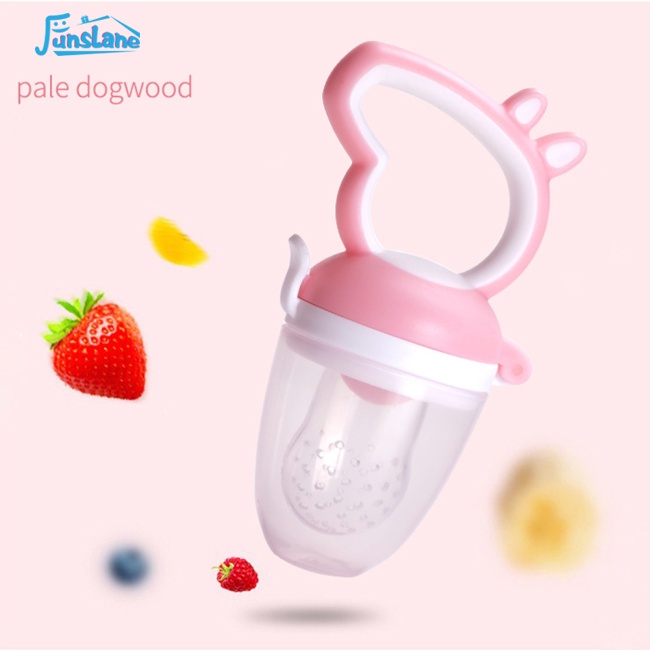 Funslane Núm Ti Giả Ăn Dặm Trái Cây An Toàn Không bpa Cho Bé