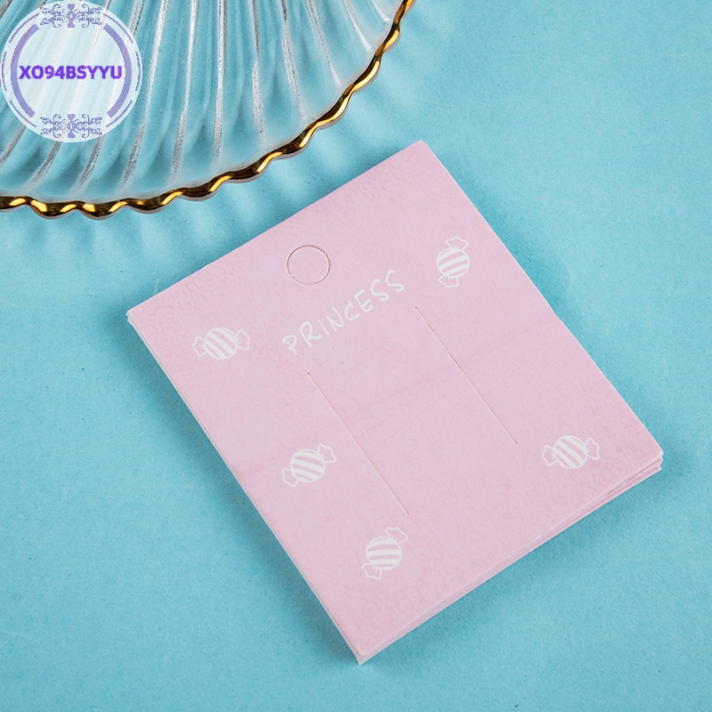 Xo94bsyu Set 50 Kẹp Tóc Nhựa 7 * 7cm Màu Xanh Dương / Hồng / Tím / Vàng Thời Trang vn