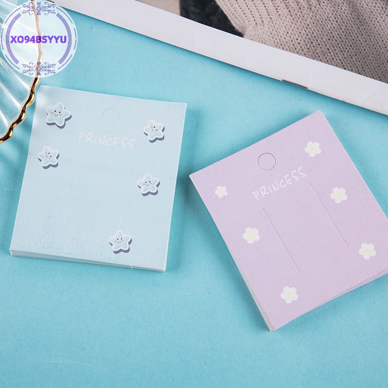 Xo94bsyu Set 50 Kẹp Tóc Nhựa 7 * 7cm Màu Xanh Dương / Hồng / Tím / Vàng Thời Trang vn