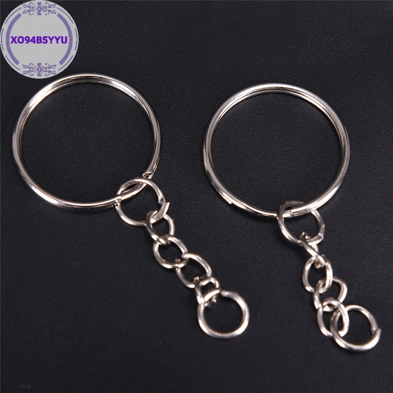 Xo94bsyu Set 50 Vòng Bạc Bóng 25mm Dùng Làm Móc Khóa diy vn