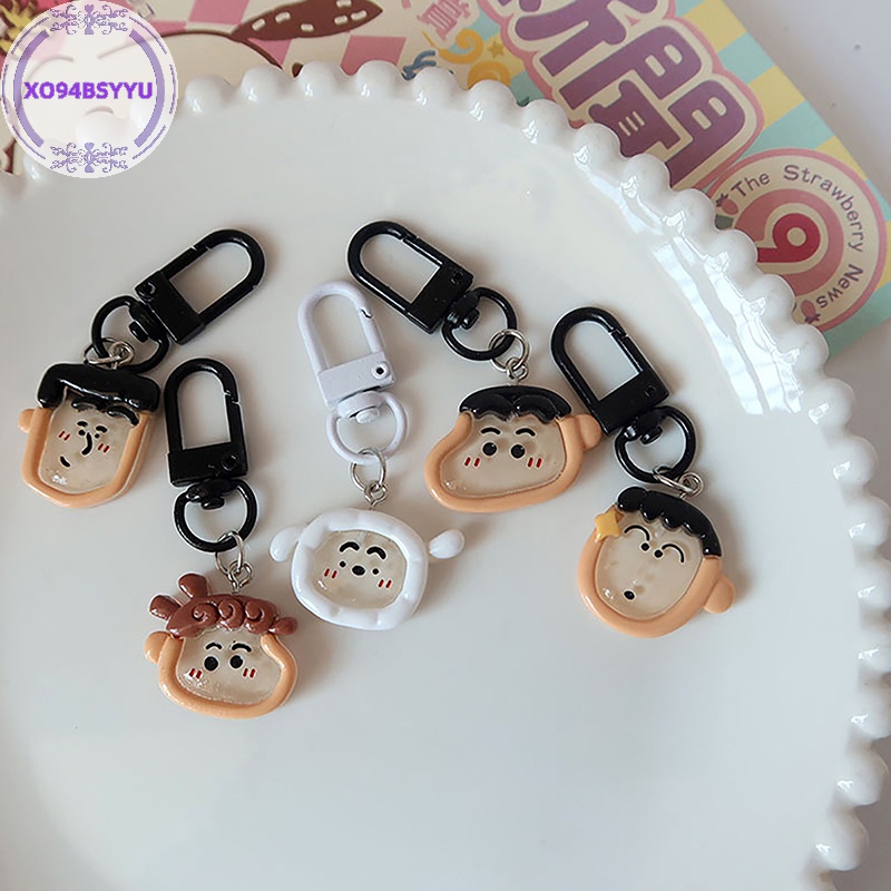 Xo94bsyu Móc Khóa Búp Bê Shin-Chan Hoạt Hình Bằng Nhựa resin Dễ Thương vn