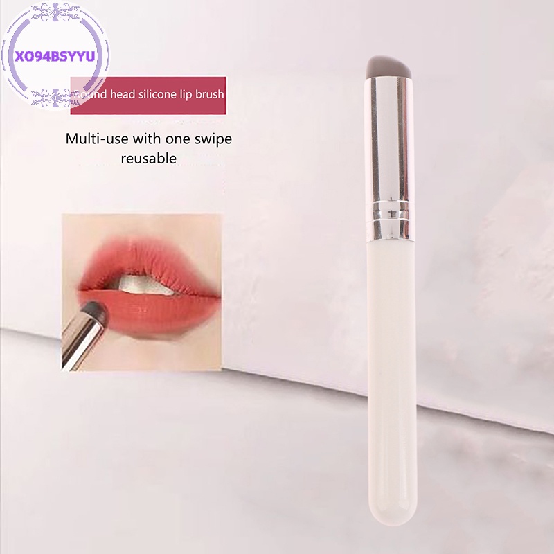Xo94bsyu q Cọ Tô Son Môi Đầu Tròn Bằng Silicon Góc Che Khuyết Điểm Như Ngón Tay q Mềm Mại vn