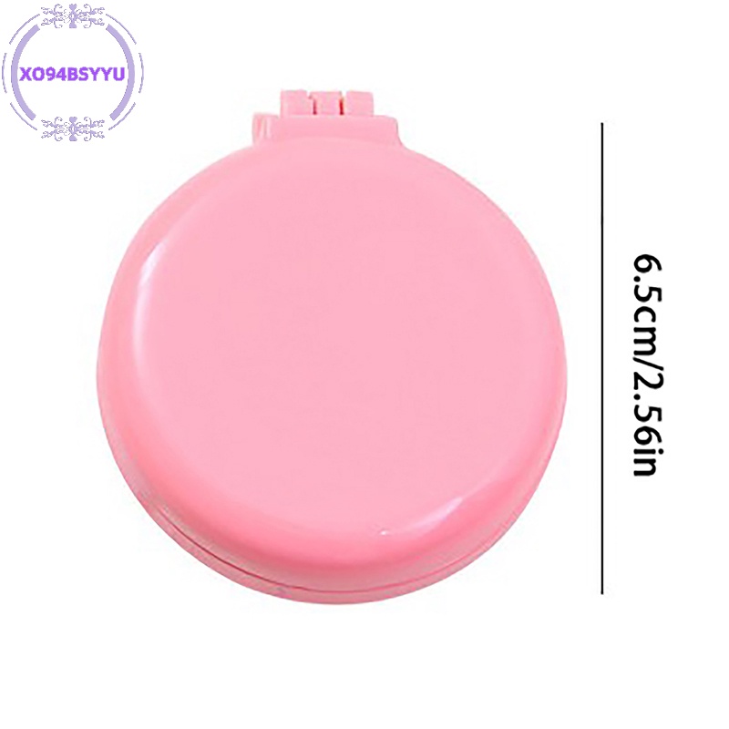 Xo94bsyyu Lược Gấp Chải Tóc Có Gương Kích Thước Nhỏ Mát Xa Tạo Kiểu Tóc Dành Cho Bạn Nữ vn