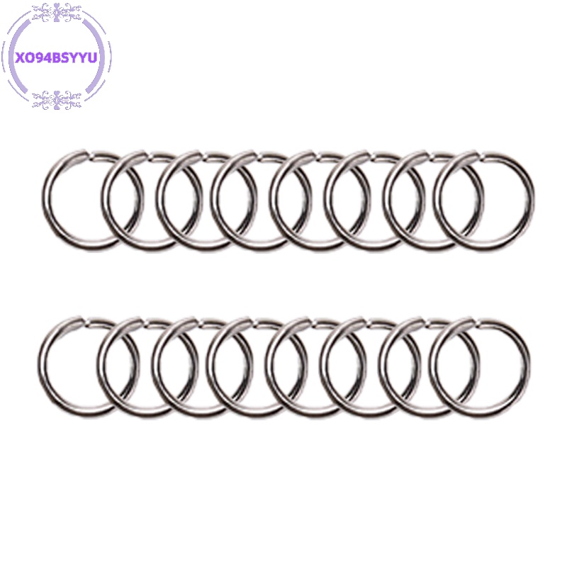 Set 100 / 50 Vòng Móc Khóa Xo94Bsyu Kèm 50 Vòng Nhẫn Mở diy