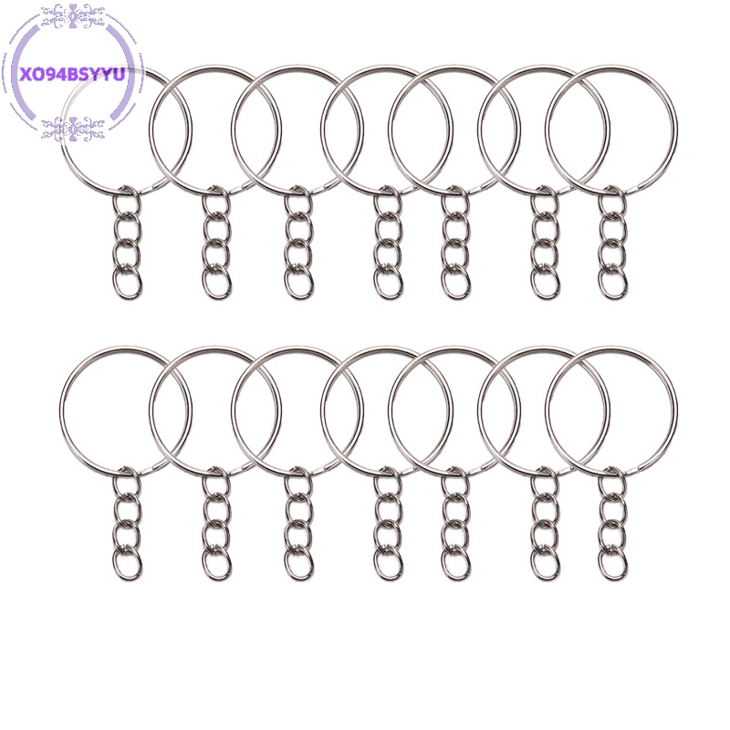 Set 100 / 50 Vòng Móc Khóa Xo94Bsyu Kèm 50 Vòng Nhẫn Mở diy
