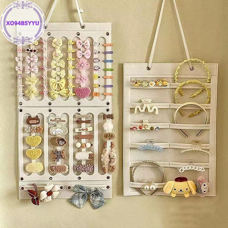 Giá Đỡ Nơ Kẹp Tóc Xo94Bsyu Sức Chứa Lớn Treo Tường Trưng Bày Trang Trí Phòng Bé Gái vn