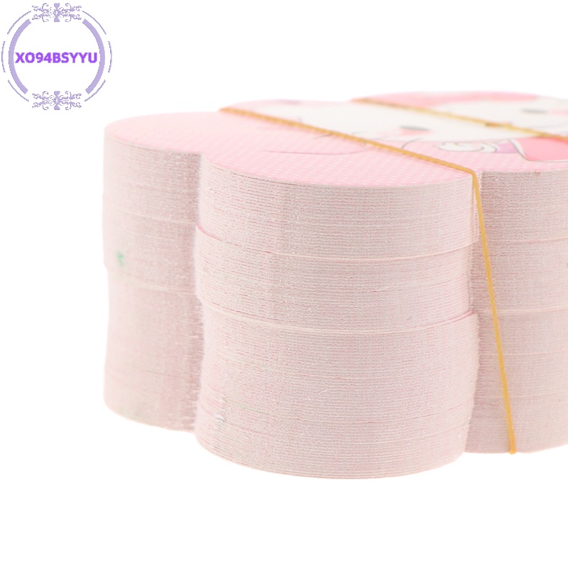 Xo94bsyu Set 50 Kẹp Tóc Giấy Hình Đám Mây Trưng Bày