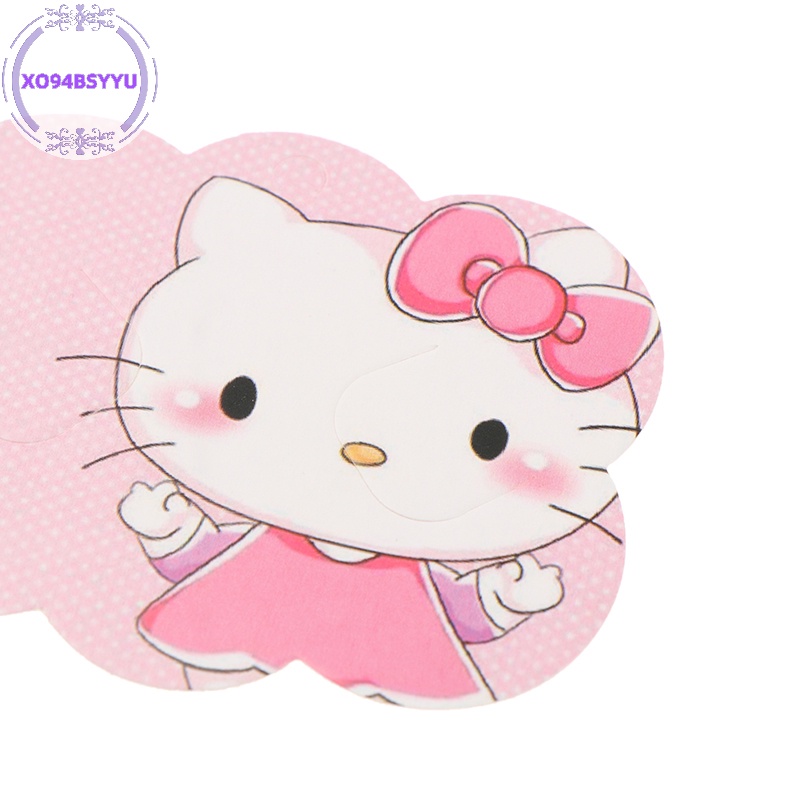 Xo94bsyu Set 50 Kẹp Tóc Giấy Hình Đám Mây Trưng Bày