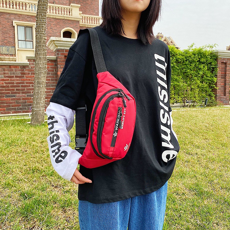 Túi Đeo Chéo Đa Năng Trọng Lượng Nhẹ Thời Trang Cho Nam