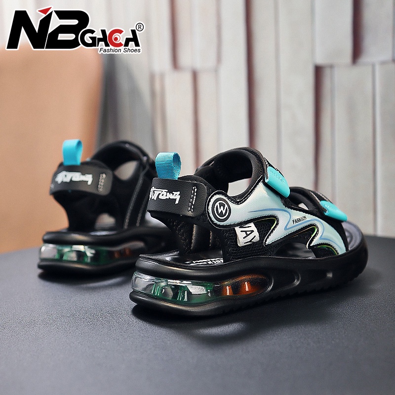 Xăng đan Thể Thao Đế Mềm Chống Nước Thoáng Khí Thời Trang Mùa Hè Dành Cho Bé Trai