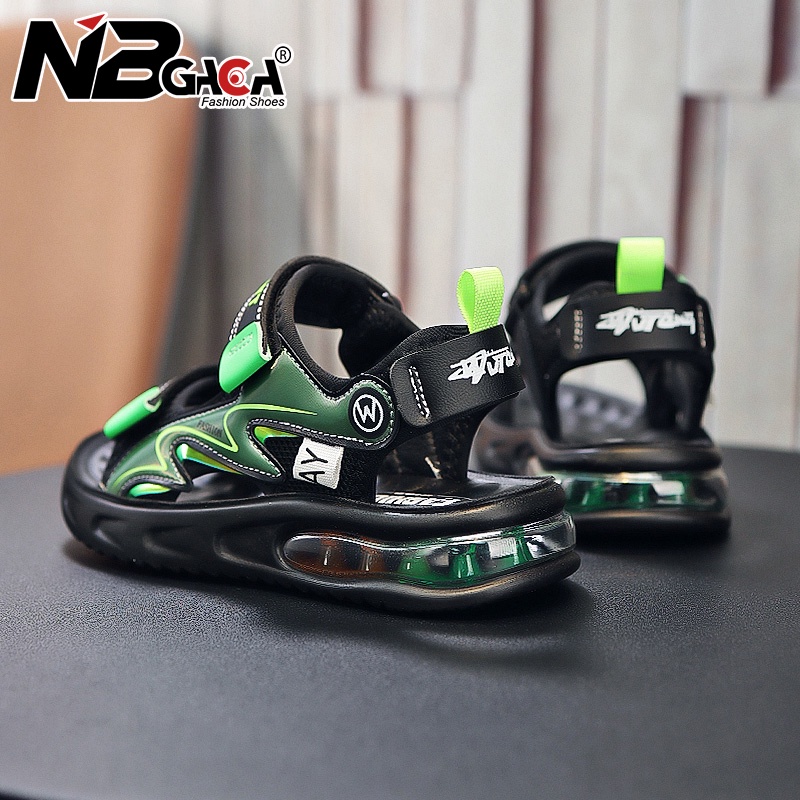 Xăng đan Thể Thao Đế Mềm Chống Nước Thoáng Khí Thời Trang Mùa Hè Dành Cho Bé Trai