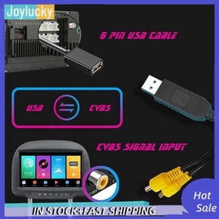 Cáp Chuyển Đổi usb Sang cvbs rca 2 cvbs usb Sang rca Cho Xe Hơi