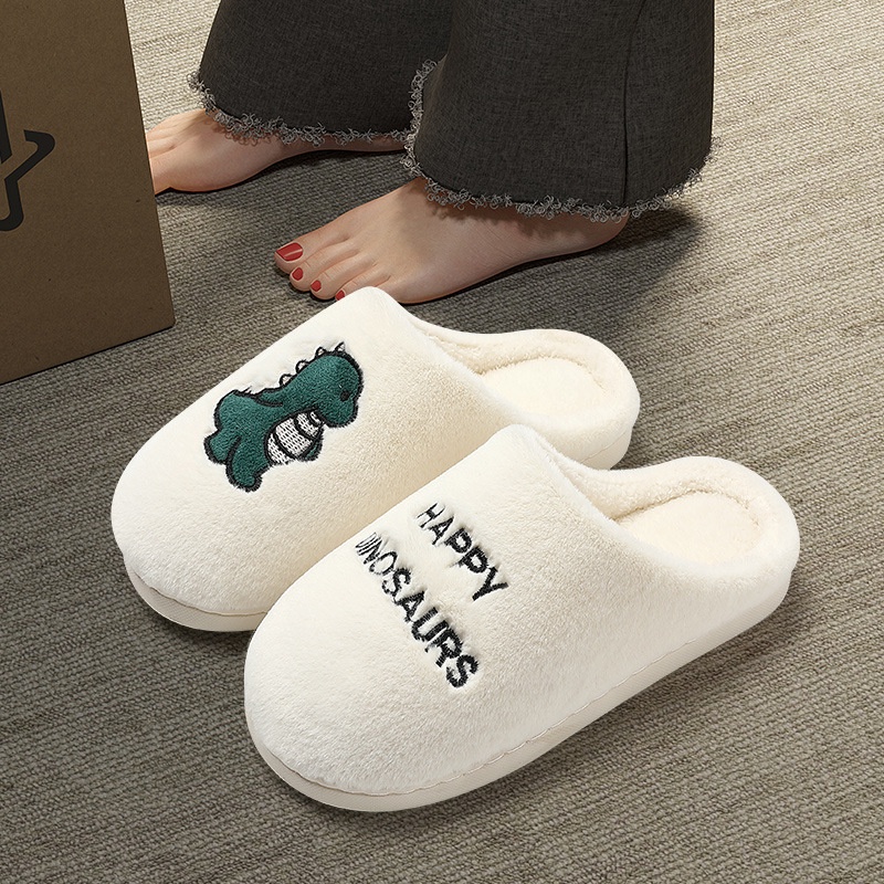 Dép Bông Đi Trong Nhà Chống Trượt Dễ Thương Cho Nữ