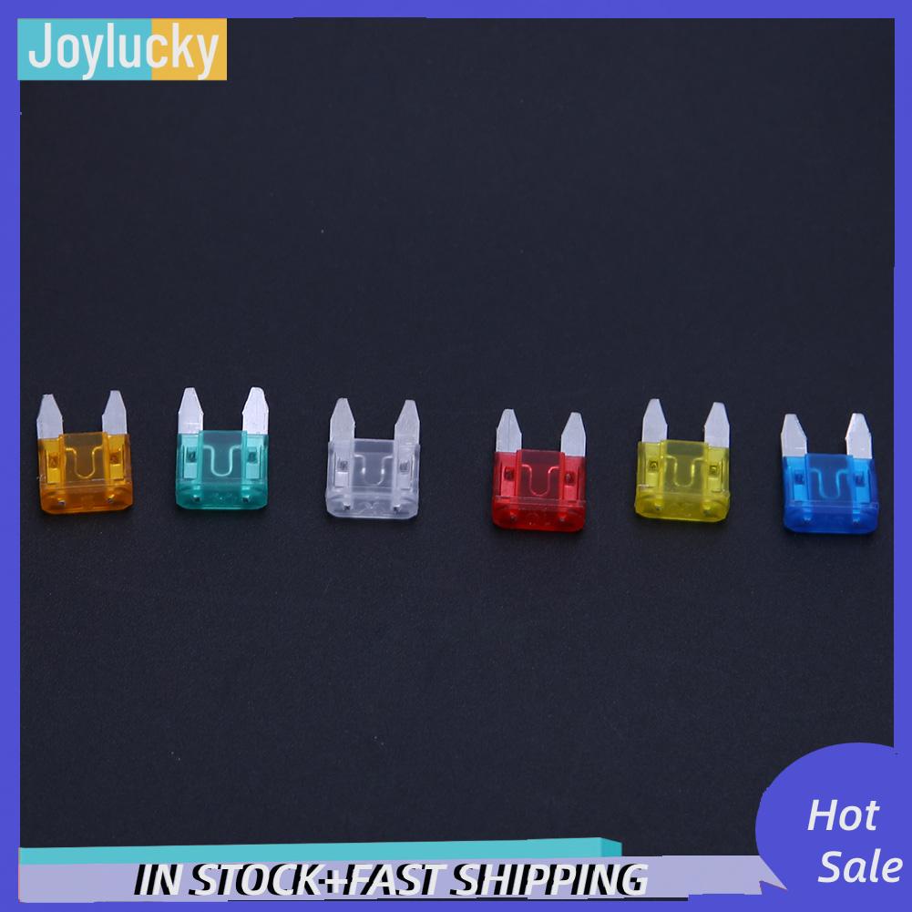 Set 60 Cầu Chì mini 5a 10a 15a 20a 25a 30a Cho Xe Hơi / Xe Tải