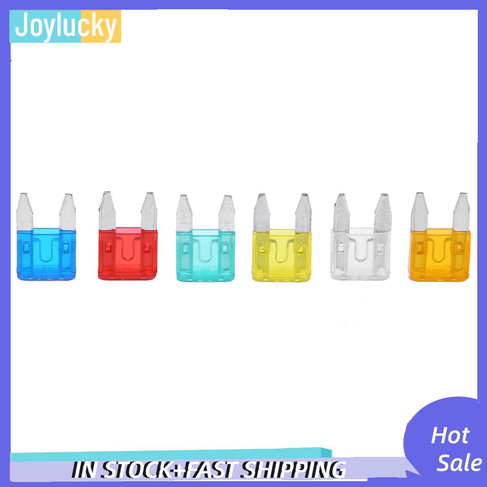Set 60 Cầu Chì mini 5a 10a 15a 20a 25a 30a Cho Xe Hơi / Xe Tải