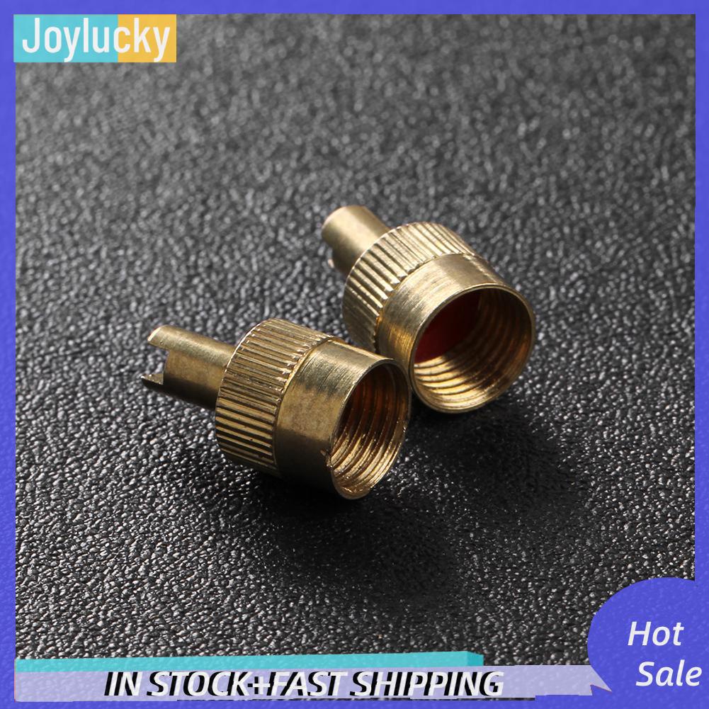 Bộ 8 Nắp Van Có Rãnh Kèm Dụng Cụ Tháo Lõi Cho Xe Hơi / Xe Máy