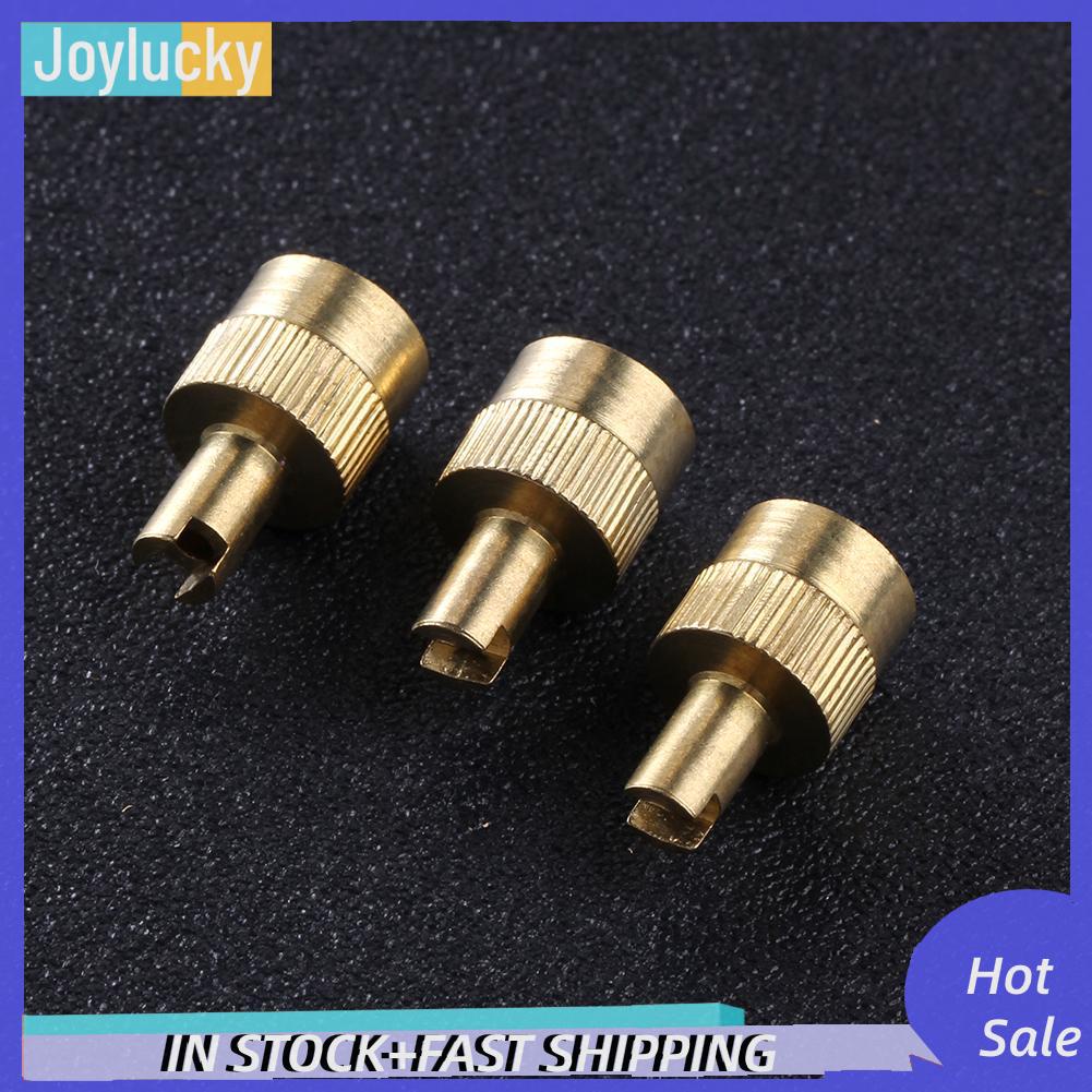 Bộ 8 Nắp Van Có Rãnh Kèm Dụng Cụ Tháo Lõi Cho Xe Hơi / Xe Máy