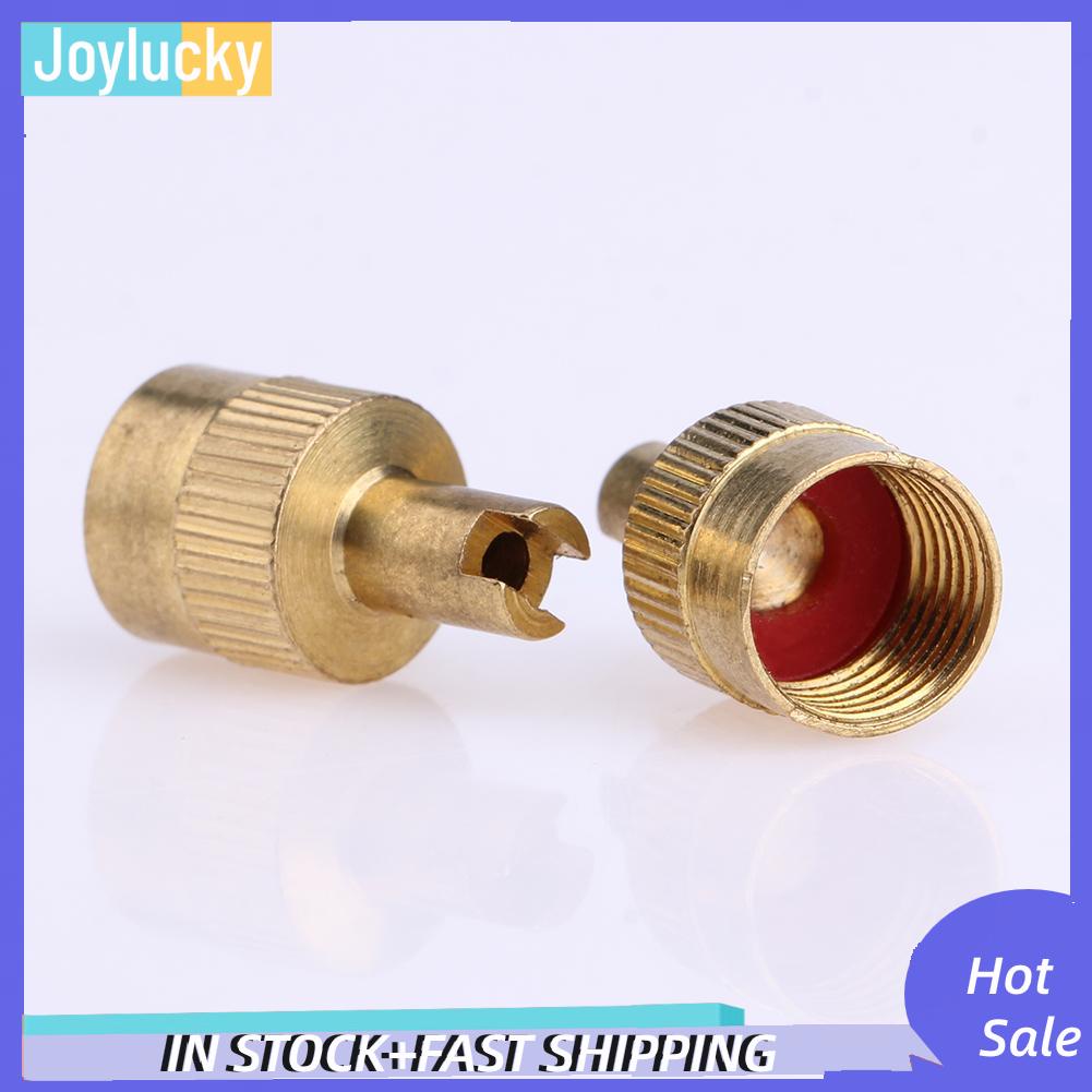 Bộ 8 Nắp Van Có Rãnh Kèm Dụng Cụ Tháo Lõi Cho Xe Hơi / Xe Máy