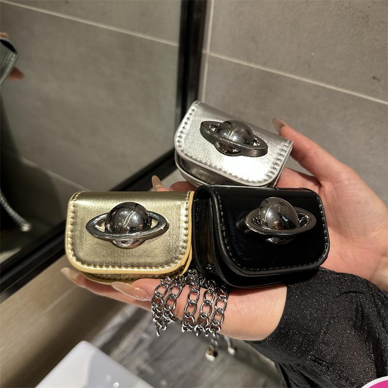 Túi tote mini Đeo Vai / Đeo Chéo Trang Trí Dây Xích Thời Trang Mùa Hè Cho Nữ