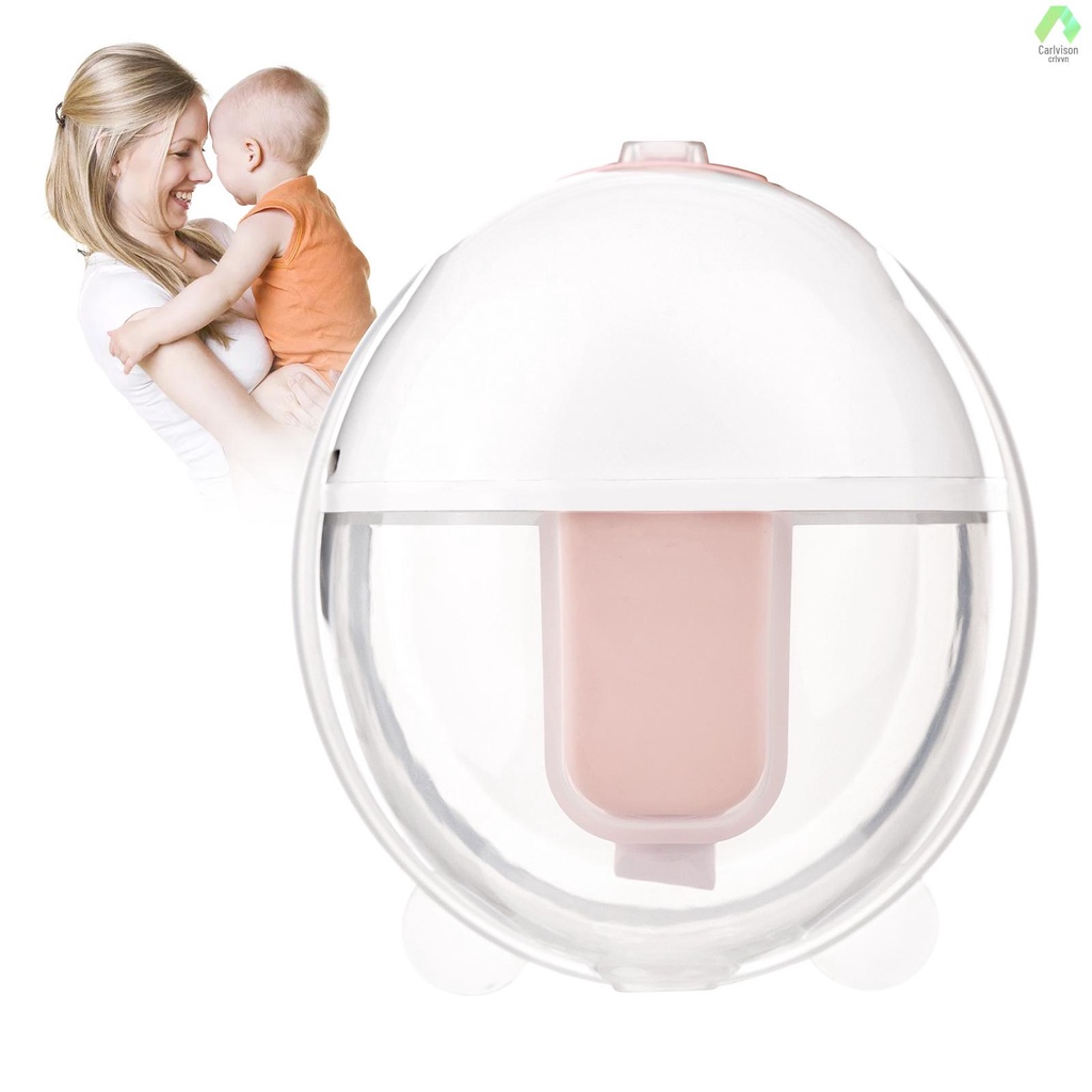 Máy Hút Sữa Rảnh Tay Di Động Không Đau 3 Chế Độ Hút 9 Mức Độ Kèm Bình 24mm 150ml