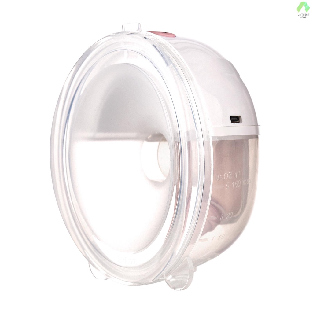 Máy Hút Sữa Rảnh Tay Di Động Không Đau 3 Chế Độ Hút 9 Mức Độ Kèm Bình 24mm 150ml