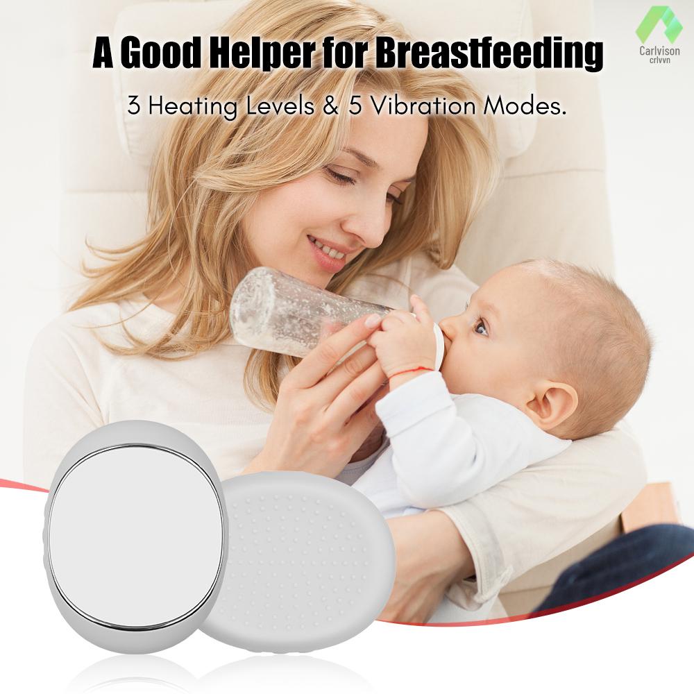 Máy Massage Làm Ấm Ngực Mềm Mại Với 3 Cấp Độ Sưởi Và 5 Chế Độ Rung Cho Mẹ Bầu Cải Thiện Lưu Lượng Sữa