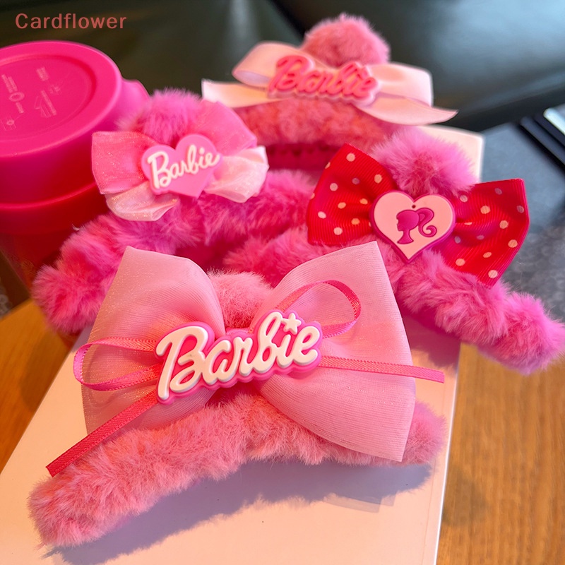 Kẹp Tóc Hình Nơ / Cá Mập Bằng Lông Nhung Dễ Thương Xinh Xắn Cho Nữ Mới