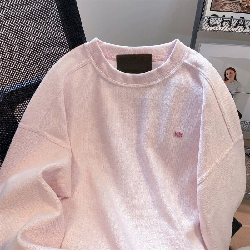 Áo Hoodie Dáng Rộng Trẻ Trung Phong Cách Phương Tây Cho Nữ