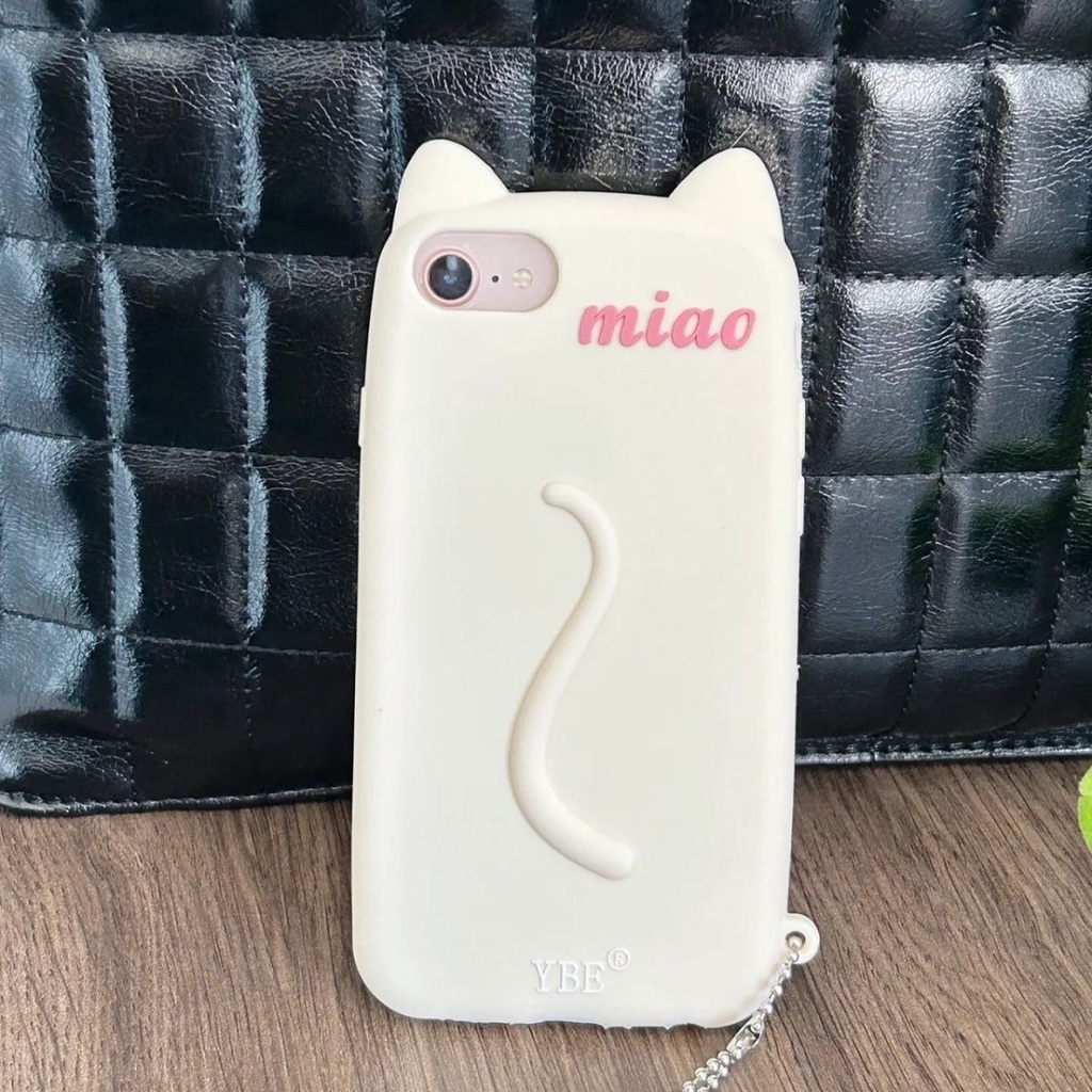 WEIBAO Ốp Điện Thoại Hình Chân Mèo Xinh Xắn Cho Iphone 14 12promax / 11 13promax / xr / xs