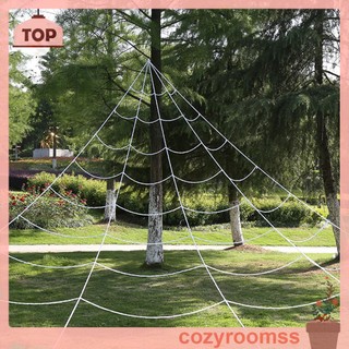 Mạng nhện khổng lồ trang trí halloween kích thước 16x16.4ft / 23x16.4ft