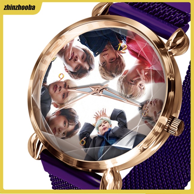 Fs Đồng Hồ Đeo Tay Phong Cách Nhóm Nhạc bts