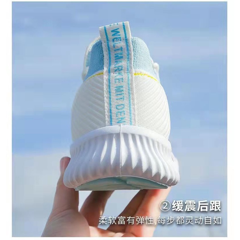 Giày thể thao nữ đế thấp Giày Thể Thao Đan Lưới Thoáng Khí Màu Trắng In Hình Hoa Cúc Nhỏ Thời Trang Mùa Hè Hàng Mới Dành Cho Học Sinh