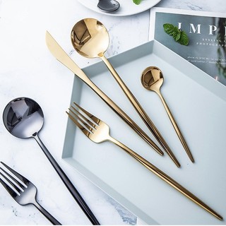 Dao Dĩa Thìa inox 304 Bóng đẹp nhà hàng cao cấp, phong cách sang trọng