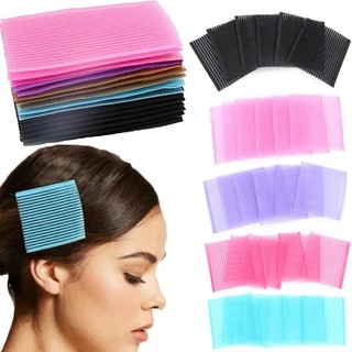 Set 6 / 10 Miếng Dán Cố Định Tóc Chống Trượt Không Để Lại Dấu Vết Màu Sắc Kẹo Ngọt