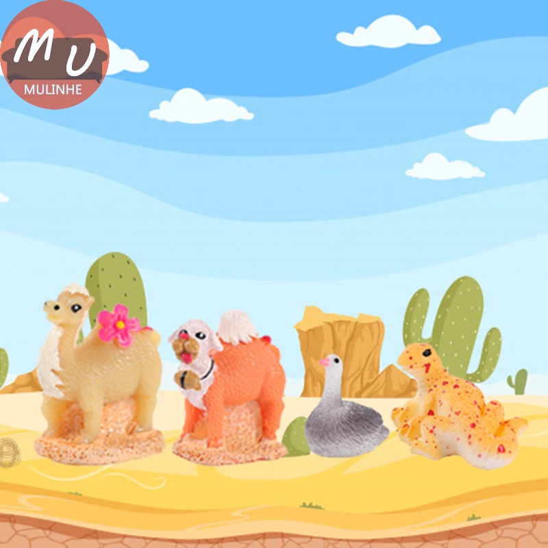 Mulinhe Tượng Hình Cây Xương Rồng Mini Trang Trí Sân Vườn diy